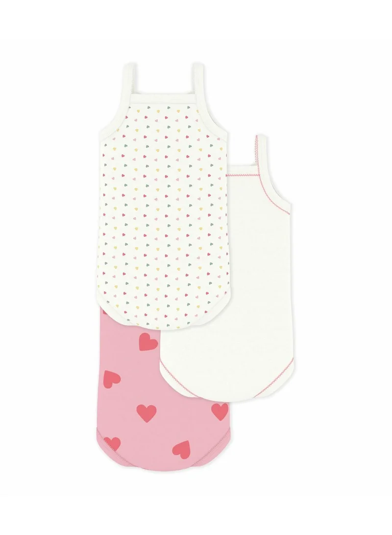بيتي باتو Pack of babies' strappy cotton bodies